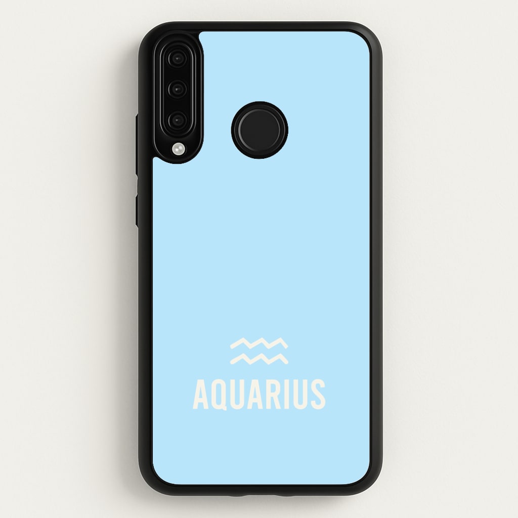 Aquarius Pastel Zodiac Huawei P30 Lite Case