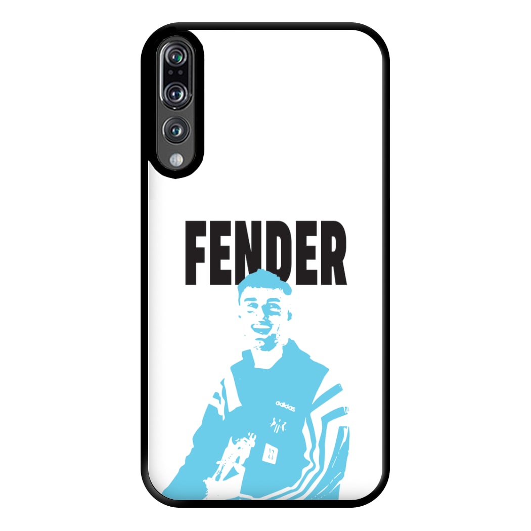 Fender Silhouette Blue Huawei P20 Pro Case