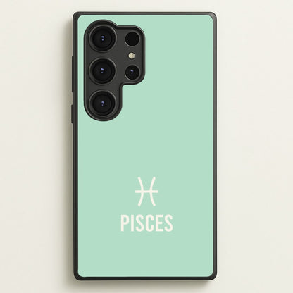Pisces Pastel Zodiac Galaxy S25 Ultra Case