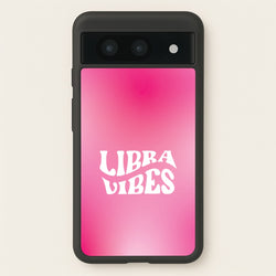 Libra Vibes Gradient Zodiac Google Pixel 8a Case