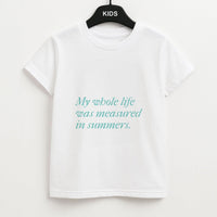 Measured In Summers Kids T-Shirt