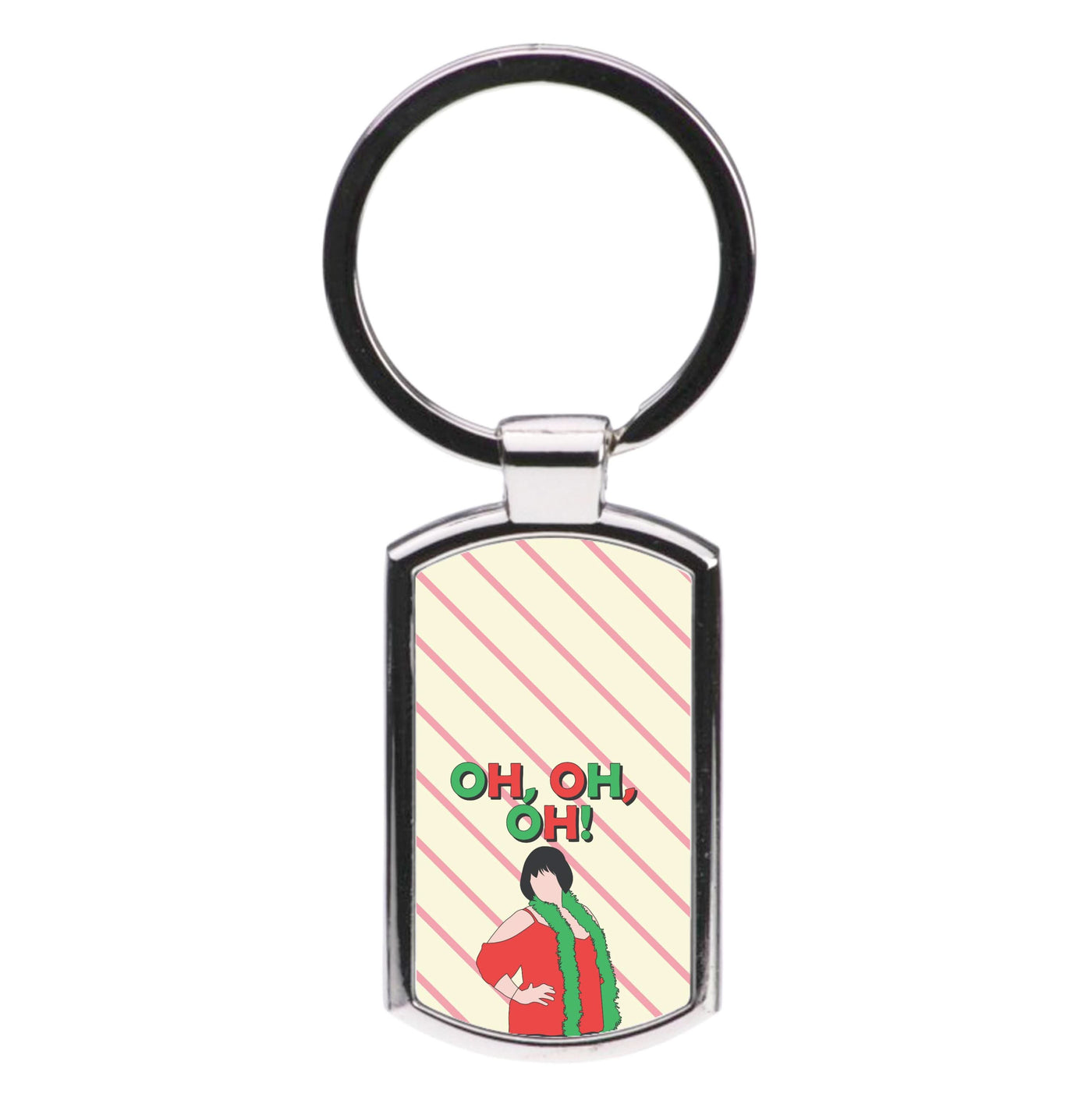 Oh Oh Oh! Luxury Keyring