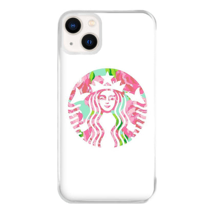 Pink Coffee Logo Phone Case