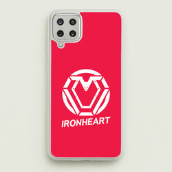 Metal Heart Symbol Galaxy A12 Case