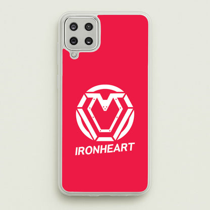 Metal Heart Symbol Galaxy A12 Case