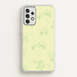 Sketched Winnie Pattern Galaxy A52 / A52s Case