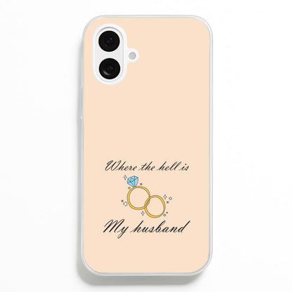 WTHIMH Cartoon Rings iPhone 16 Plus Case