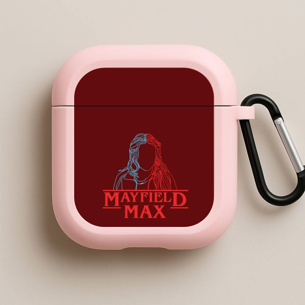 Blue And Red Max Pink AirPods Case