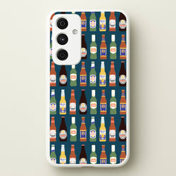 Geometric Brewery Pattern Galaxy A35 Case