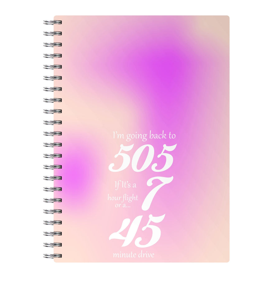 I'm Going Back To 505 - Arctic Monkeys Notebook