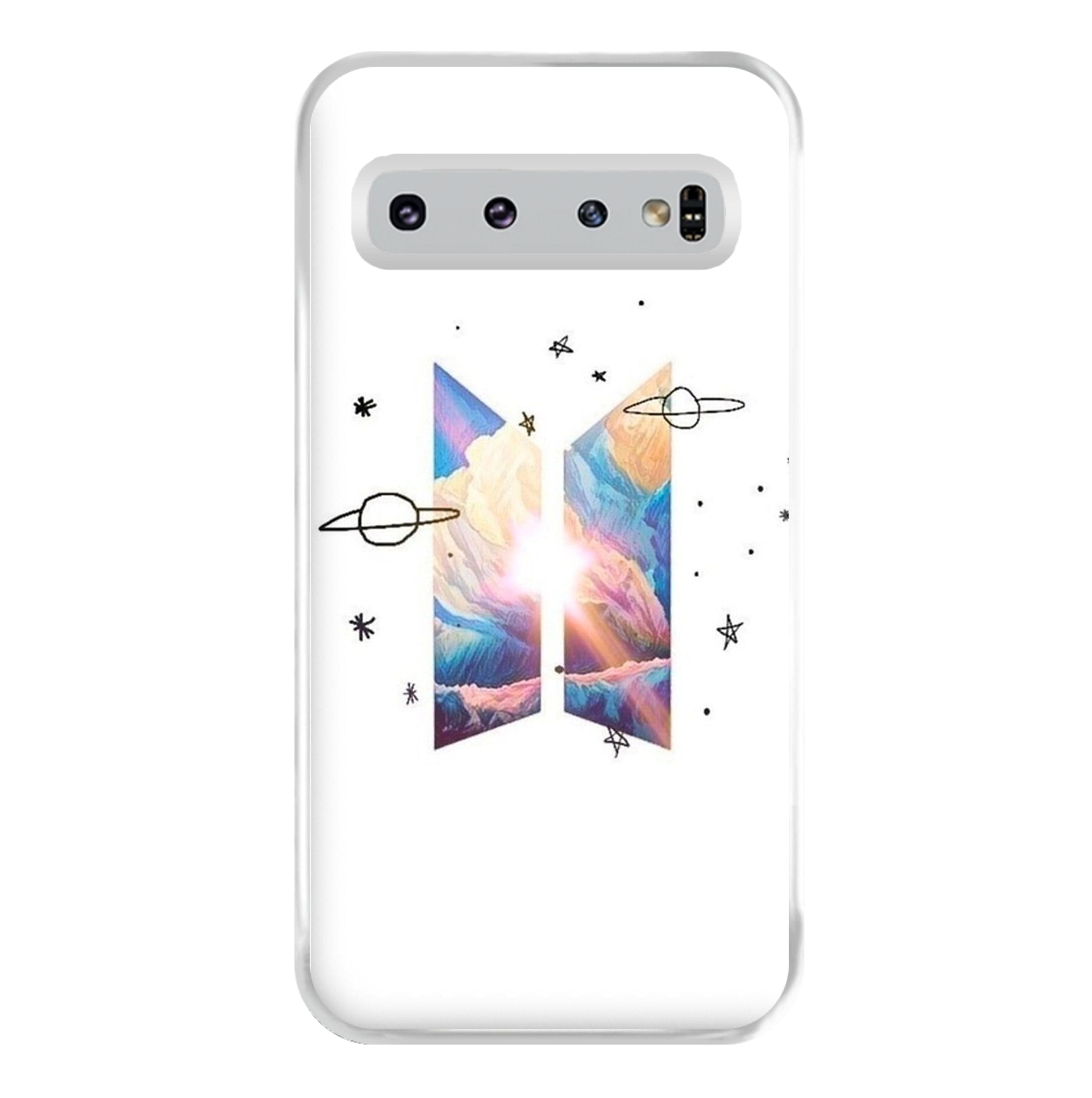 Space K-Pop Band Logo Phone Case