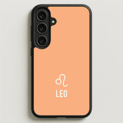 Leo Pastel Zodiac Galaxy S25FE Case