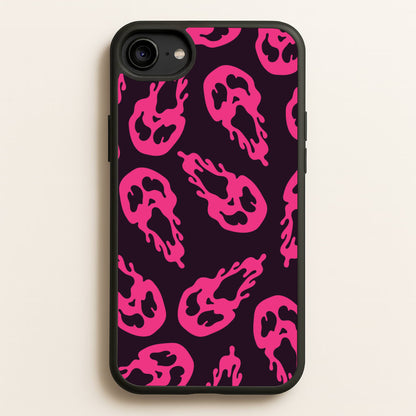 Trippy Ghost Face Pattern iPhone 6 / 7 / 8 / SE Case