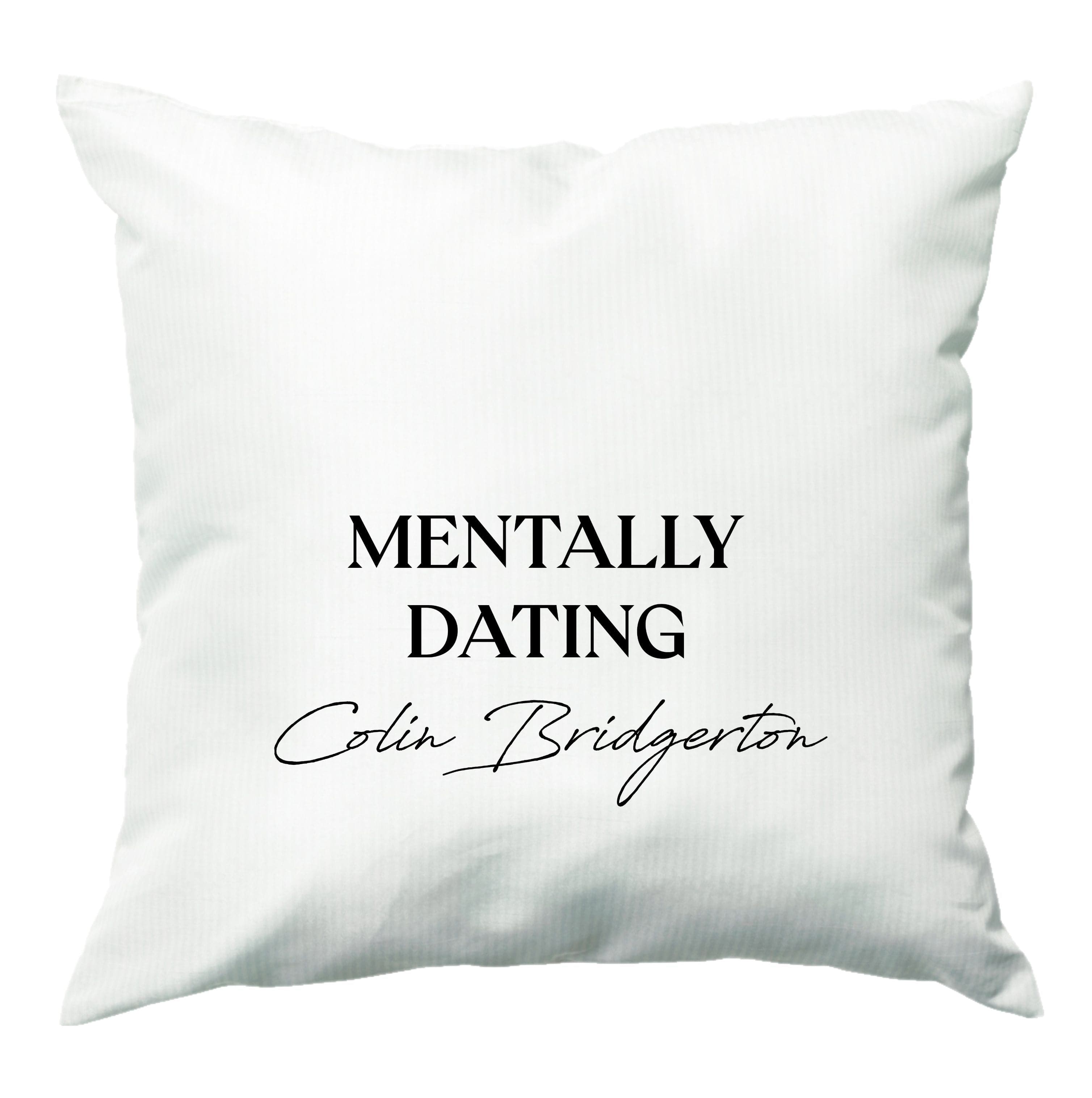 Mentally Dating Colin Bridgerton Cushion