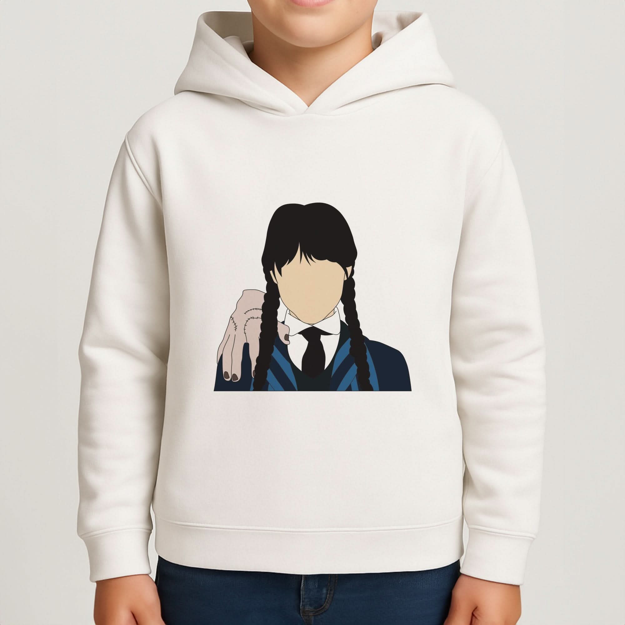 Wednesday And Thing Boys Hoodie