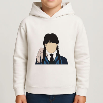 Wednesday And Thing Boys Hoodie