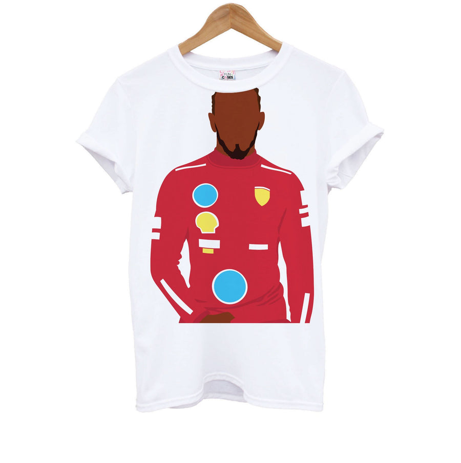 Hamilton In Red Kids T-Shirt