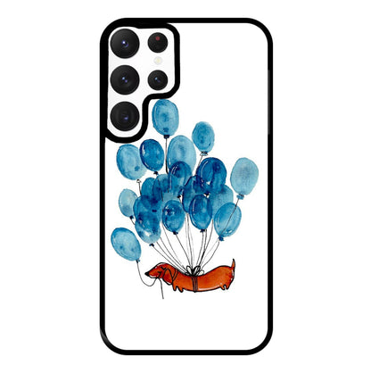 Dachshund And Balloons Phone Case