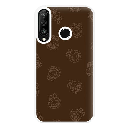 Monsters Outline Pattern I Huawei P30 Lite Case