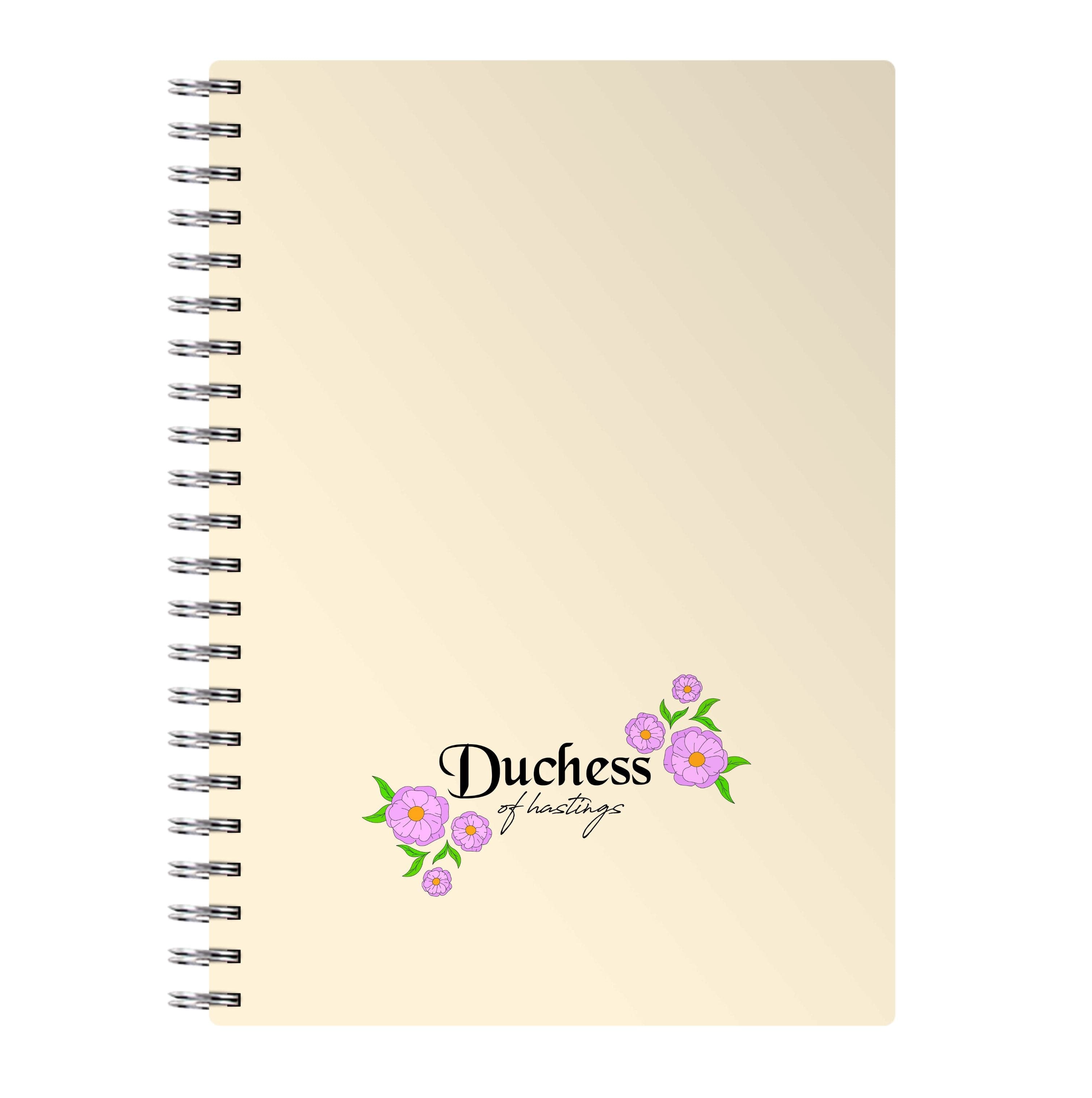 Duchess Of Hastings Notebook