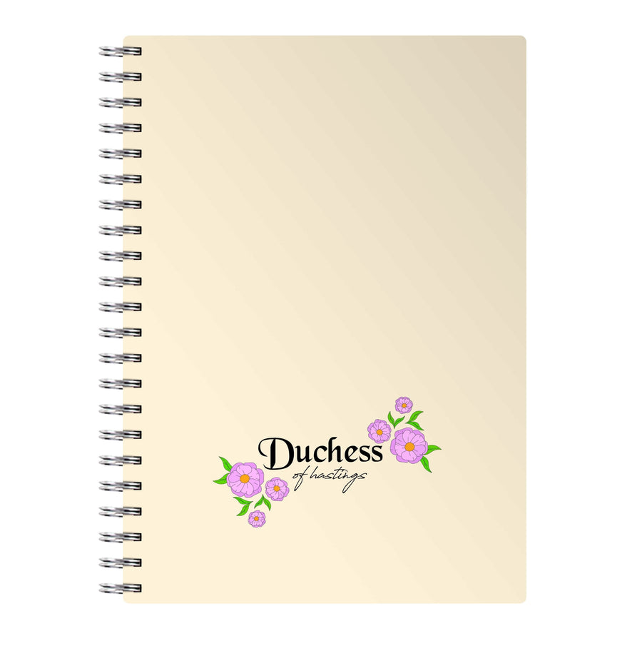 Duchess Of Hastings - Bridgerton Notebook