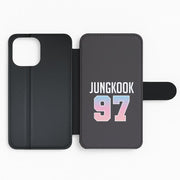Jungkook 97 Flip / Wallet Phone Case 2