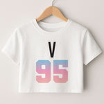 V 95 Crop Top