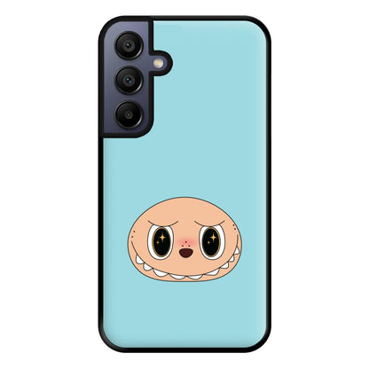 Cute Blue Monster Face Galaxy A16 Case