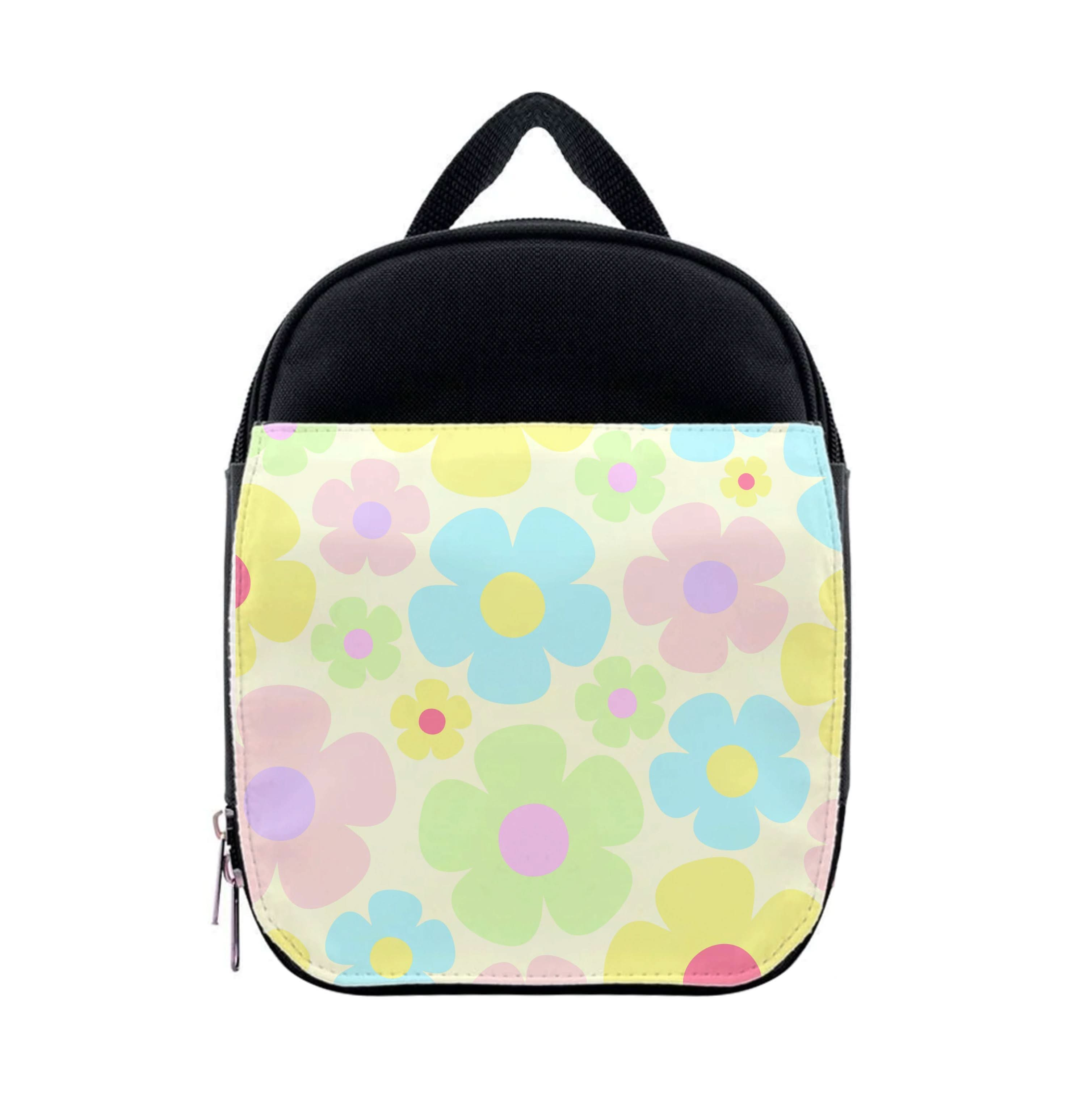 Rainbow Flowers Pattern Lunchbox