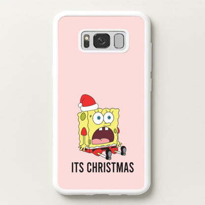 It's Christmas Cartoon Sponge Galaxy S8 Plus Case