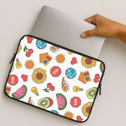 Harry Stickers Pattern Laptop Sleeve 2