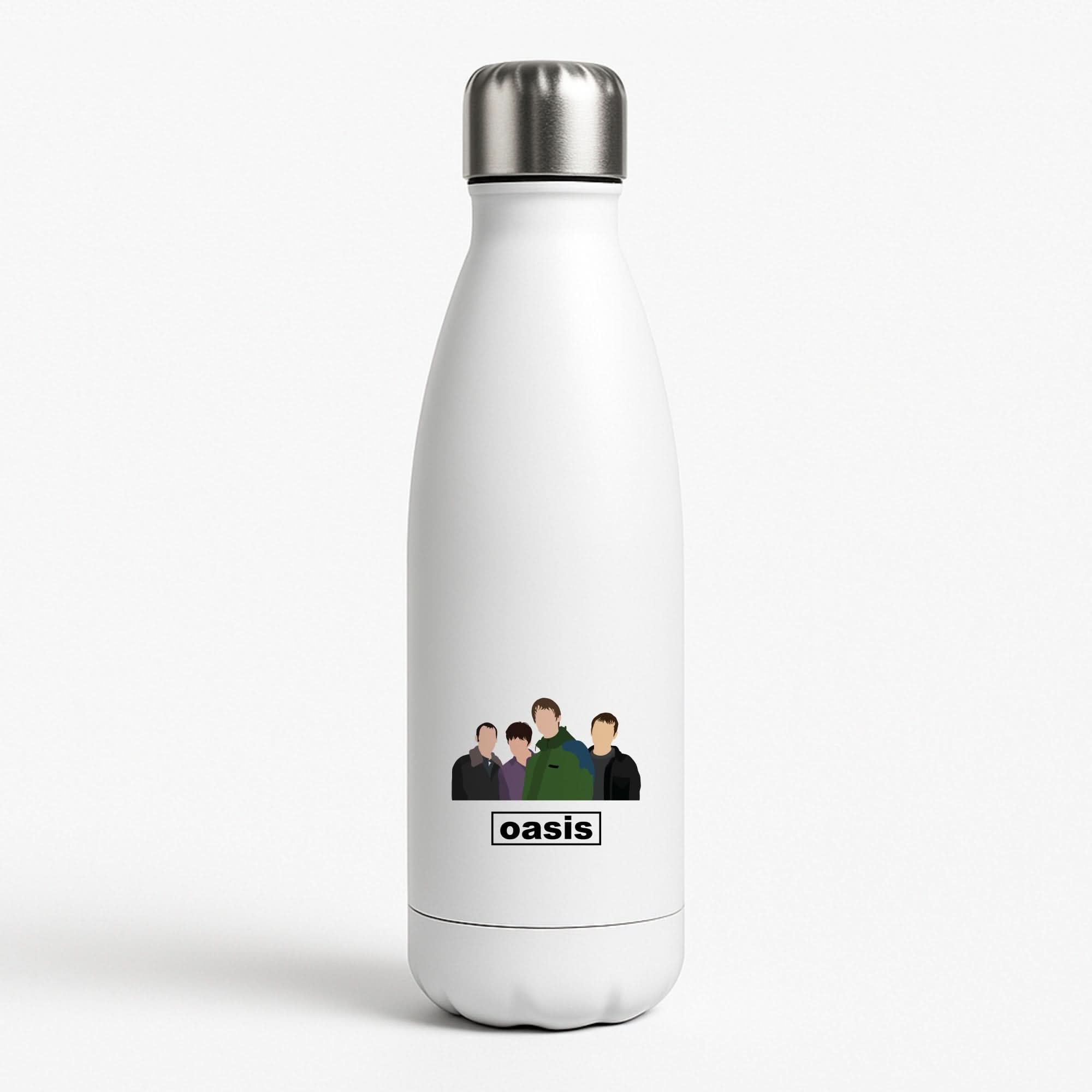 Rock Band Members White Water Bottle
