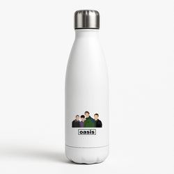 Rock Band Members White Water Bottle