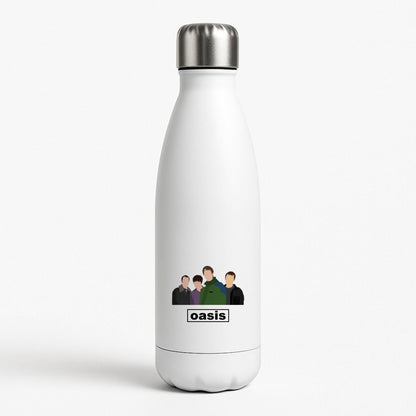 Rock Band Members White Water Bottle