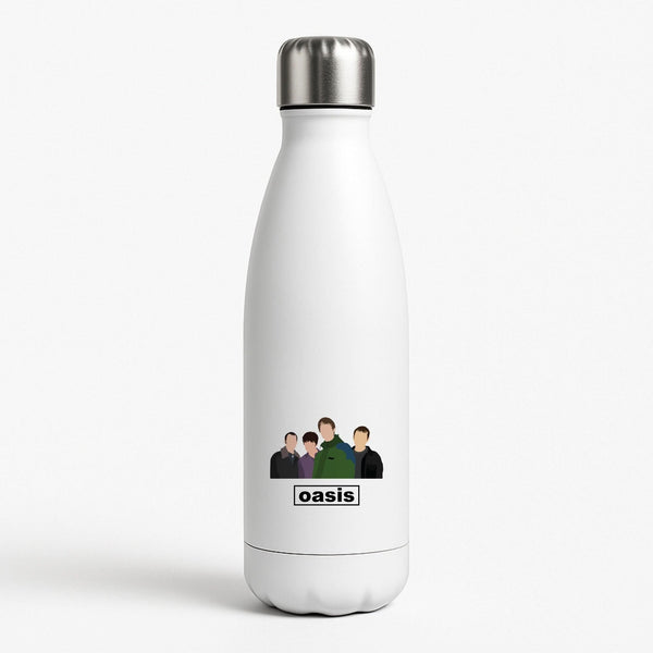 Rock Band Members White Water Bottle