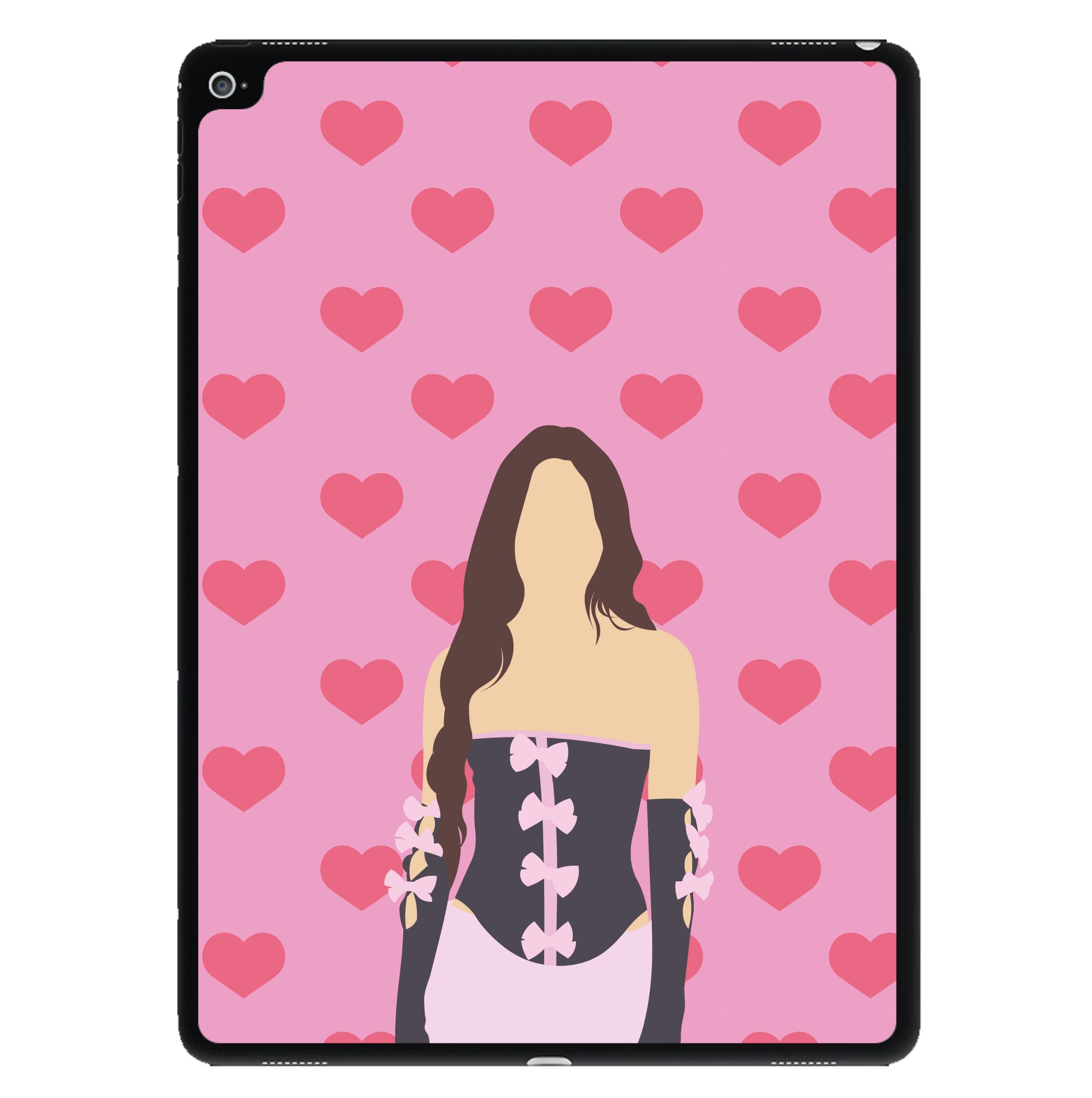 Pink Hearts - Olivia iPad Case