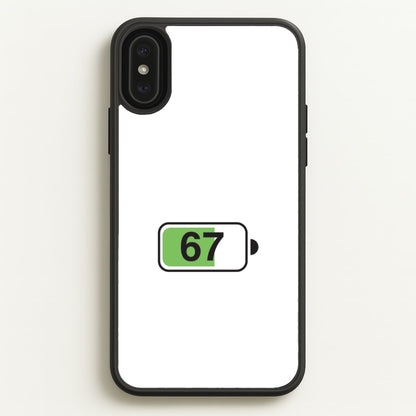 6 7 Battery iPhone XS Max Case