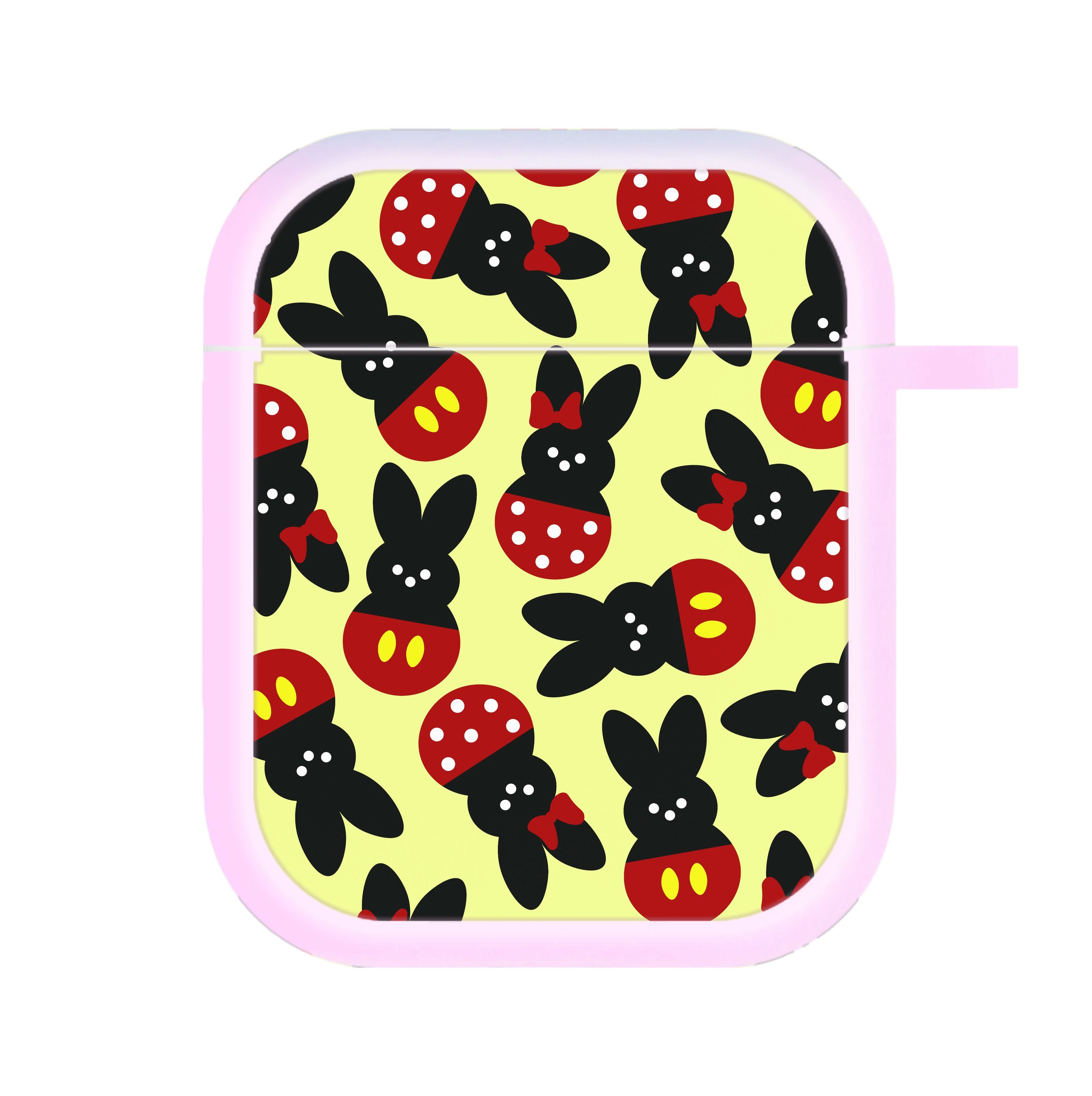 Mouse Peeps Pattern AirPods Case