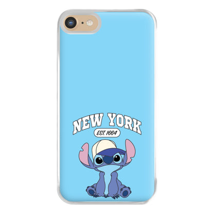 New York Blue Alien iPhone 6 / 7 / 8 / SE Case