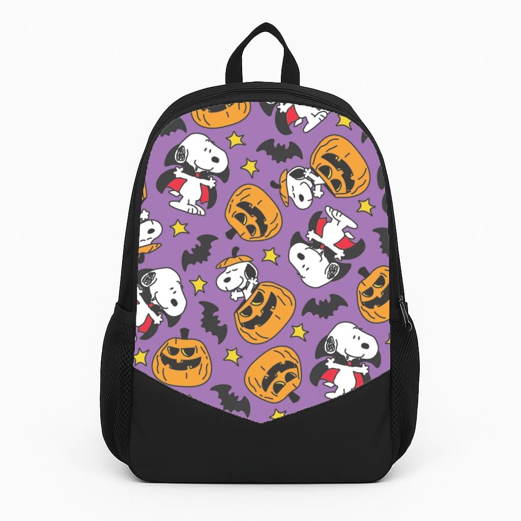 Cartoon Beagle Halloween Pattern Backpack