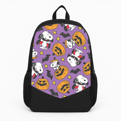 Cartoon Beagle Halloween Pattern Backpack