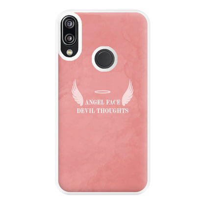 Angel Face Devil Thoughts Phone Case