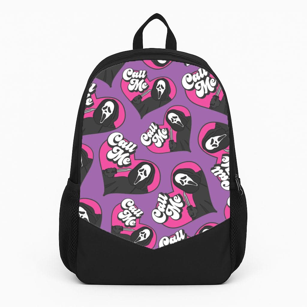 Call Me Heart Pattern Backpack