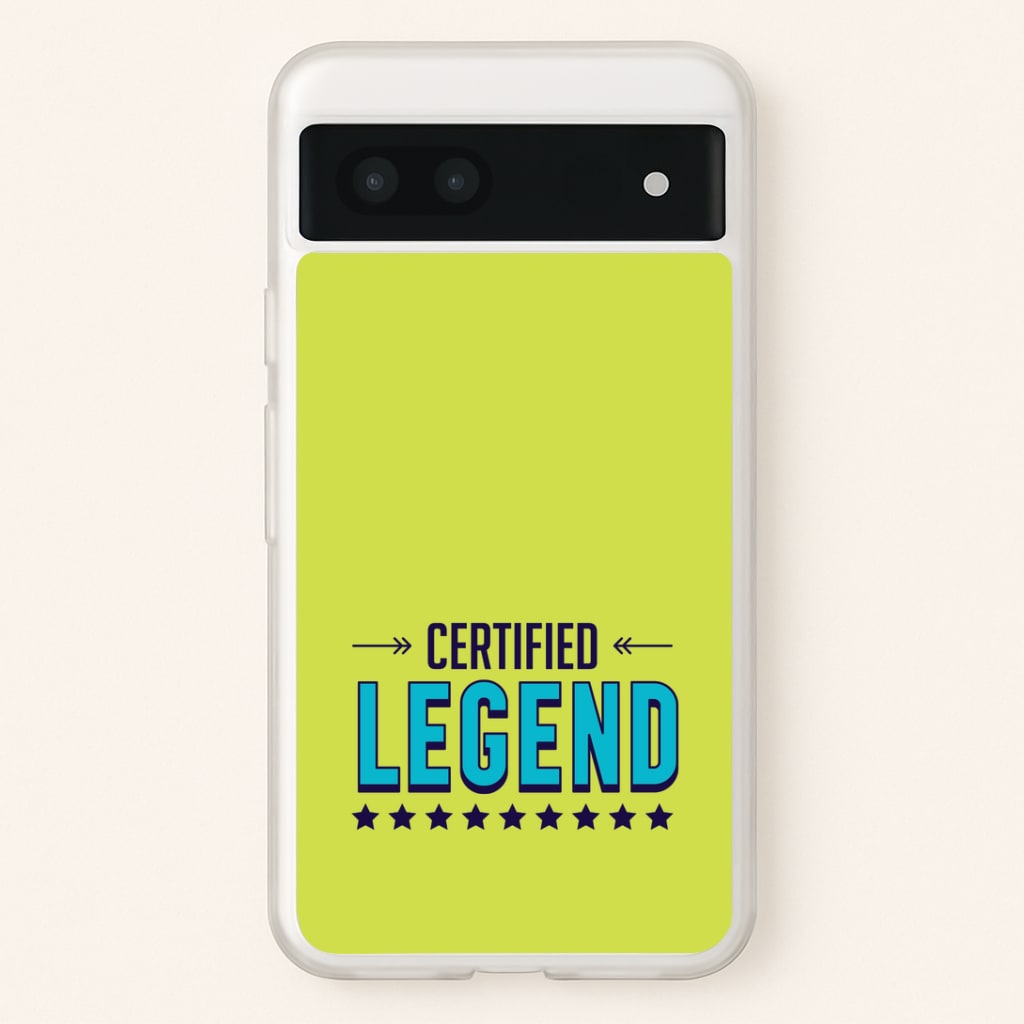 Certified Legend Google Pixel 6a Case