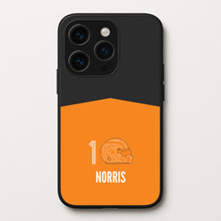 Norris Helmet 2026 iPhone 14 Pro Case