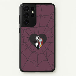 J And S Cobweb Heart Galaxy S21 Ultra Case