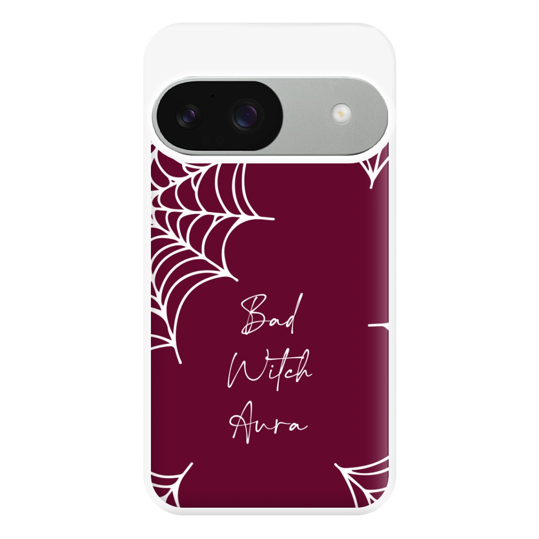 Bad Witch Aura Spider Webs Google Pixel 9 / 9 Pro Case