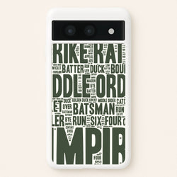 Cricket Wordscape Google Pixel 8a Case