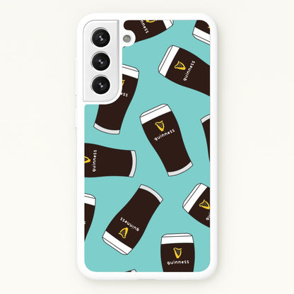 Stout Pint Pattern Galaxy S21 Plus Case