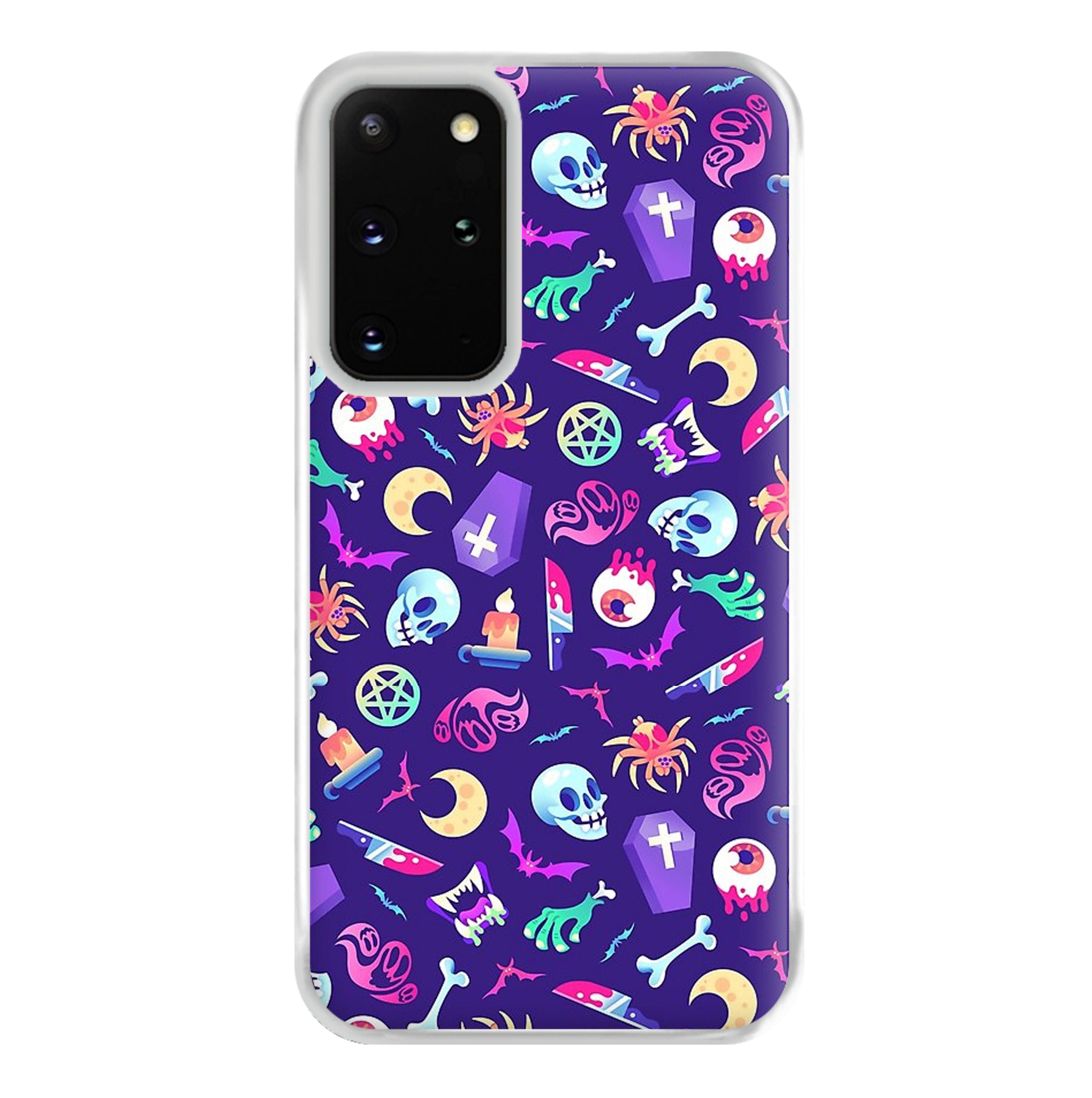 Horroriffic Halloween Pattern Phone Case